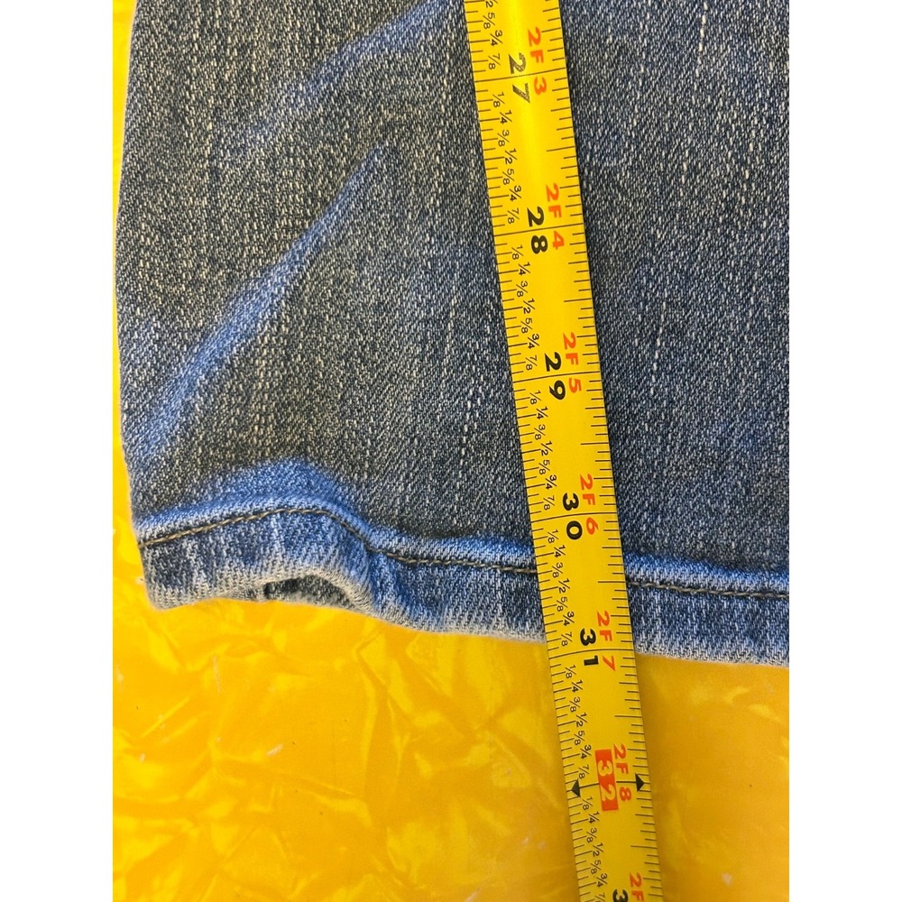 Hurley Womens Medium Rinse Low Rise Flare Jeans Size 5 Y2K - Picture 6 of 8